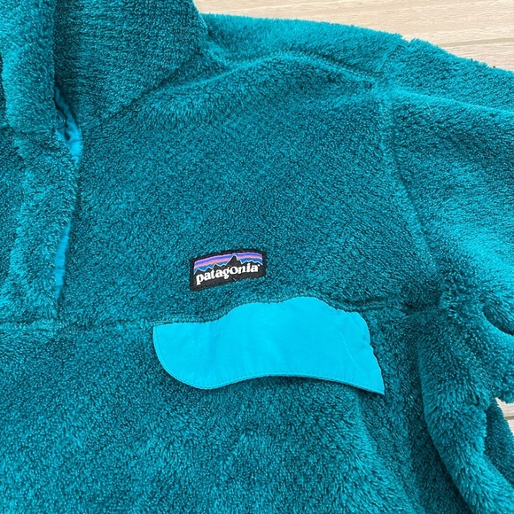 Patagonia Women's Re-Tool Snap-T Pullover Teal Green Size M - Picture 2 of 6